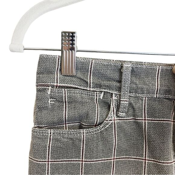 Frame Skinny Plaid Gray Jeans Ankle Size 26 - Picture 5 of 8